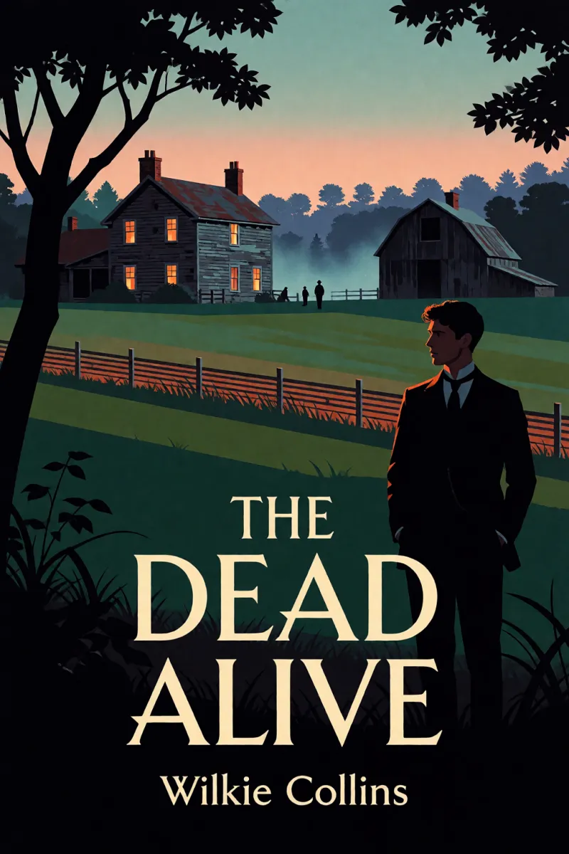 Cover of The Dead Alive by Wilkie Collins