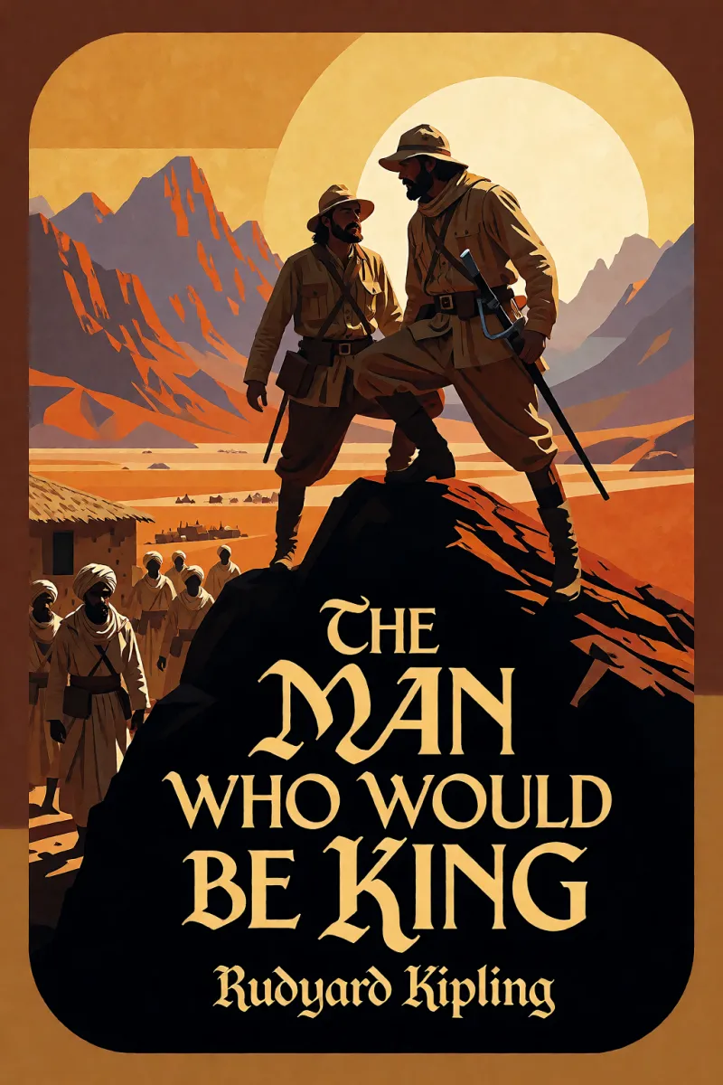 Cover of The Man Who Would Be King by Rudyard Kipling