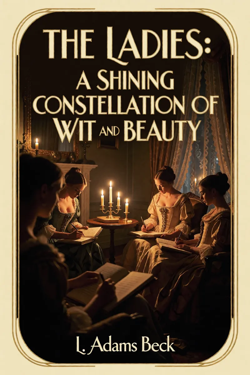Cover of "The Ladies": A Shining Constellation of Wit and Beauty by L. Adams Beck