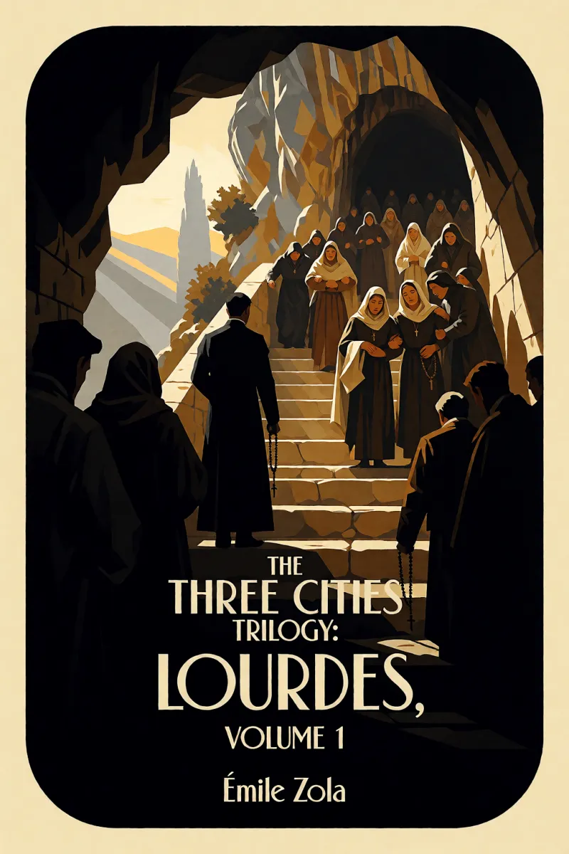 Cover of The Three Cities Trilogy: Lourdes, Volume 1 by Émile Zola