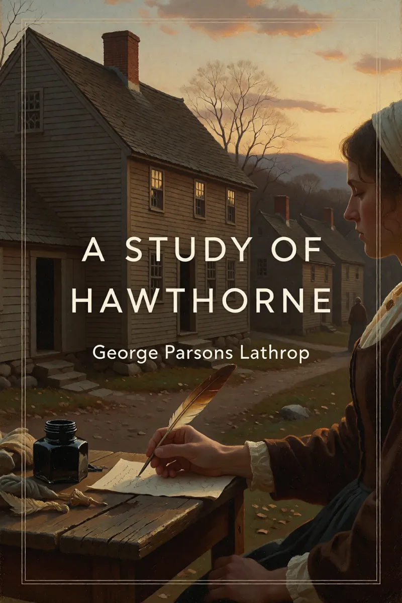 Cover of A Study of Hawthorne by George Parsons Lathrop