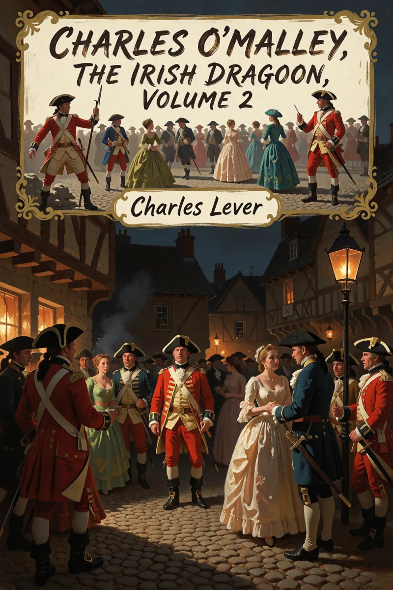 Cover of Charles O'Malley, The Irish Dragoon, Volume 2 by Charles Lever