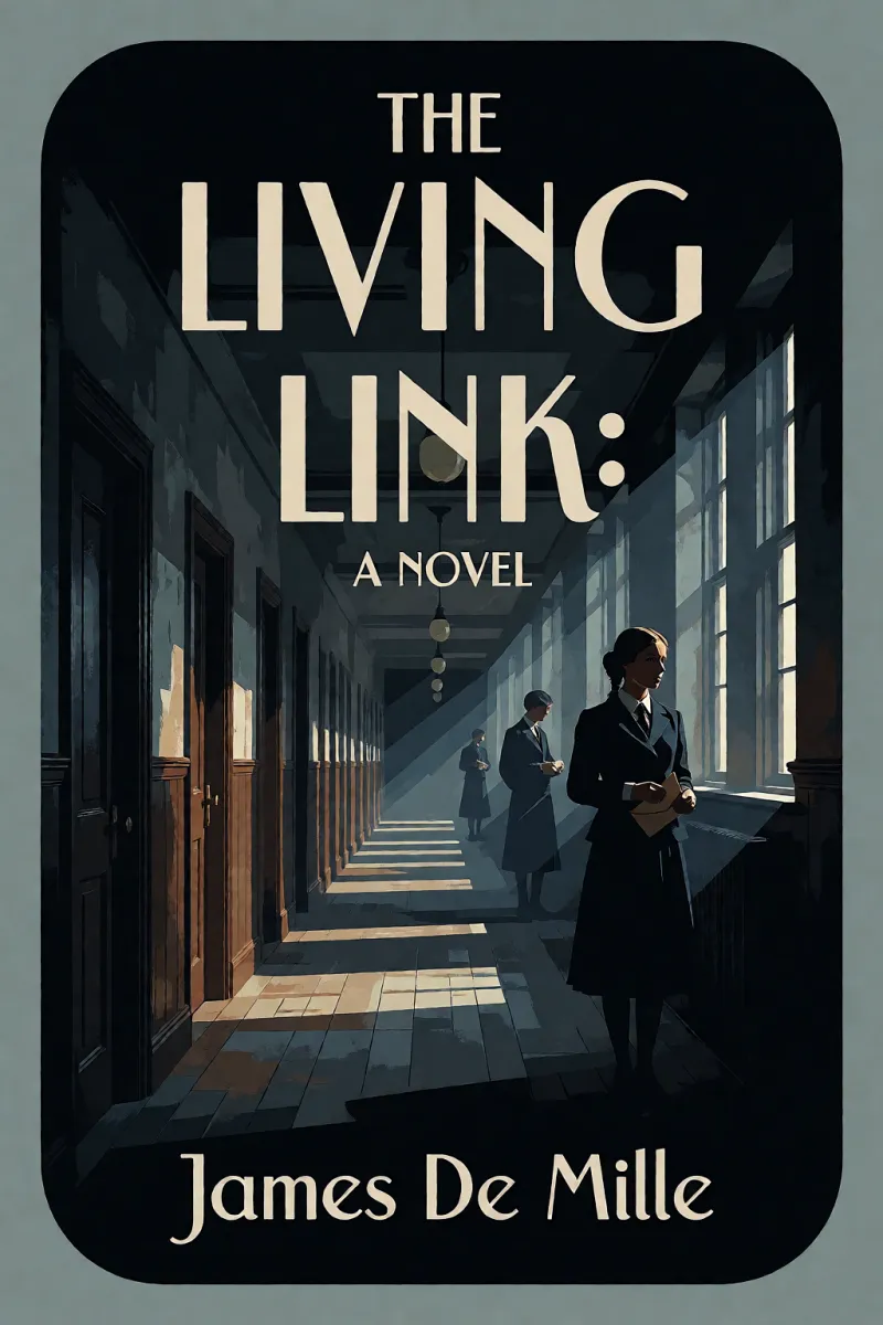 Cover of The Living Link: A Novel by James De Mille