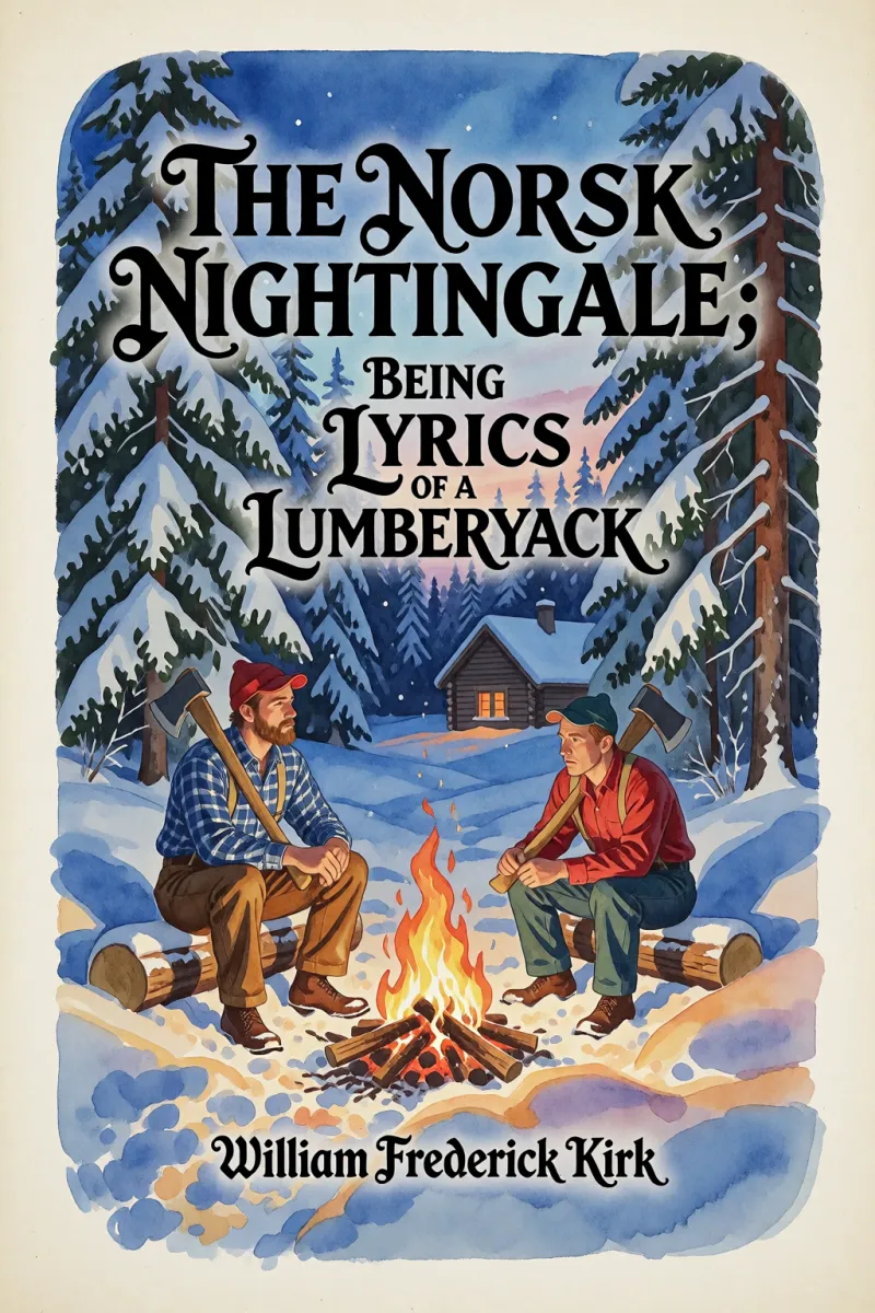 Cover of The Norsk Nightingale; Being the Lyrics of a "Lumberyack" by William Frederick Kirk