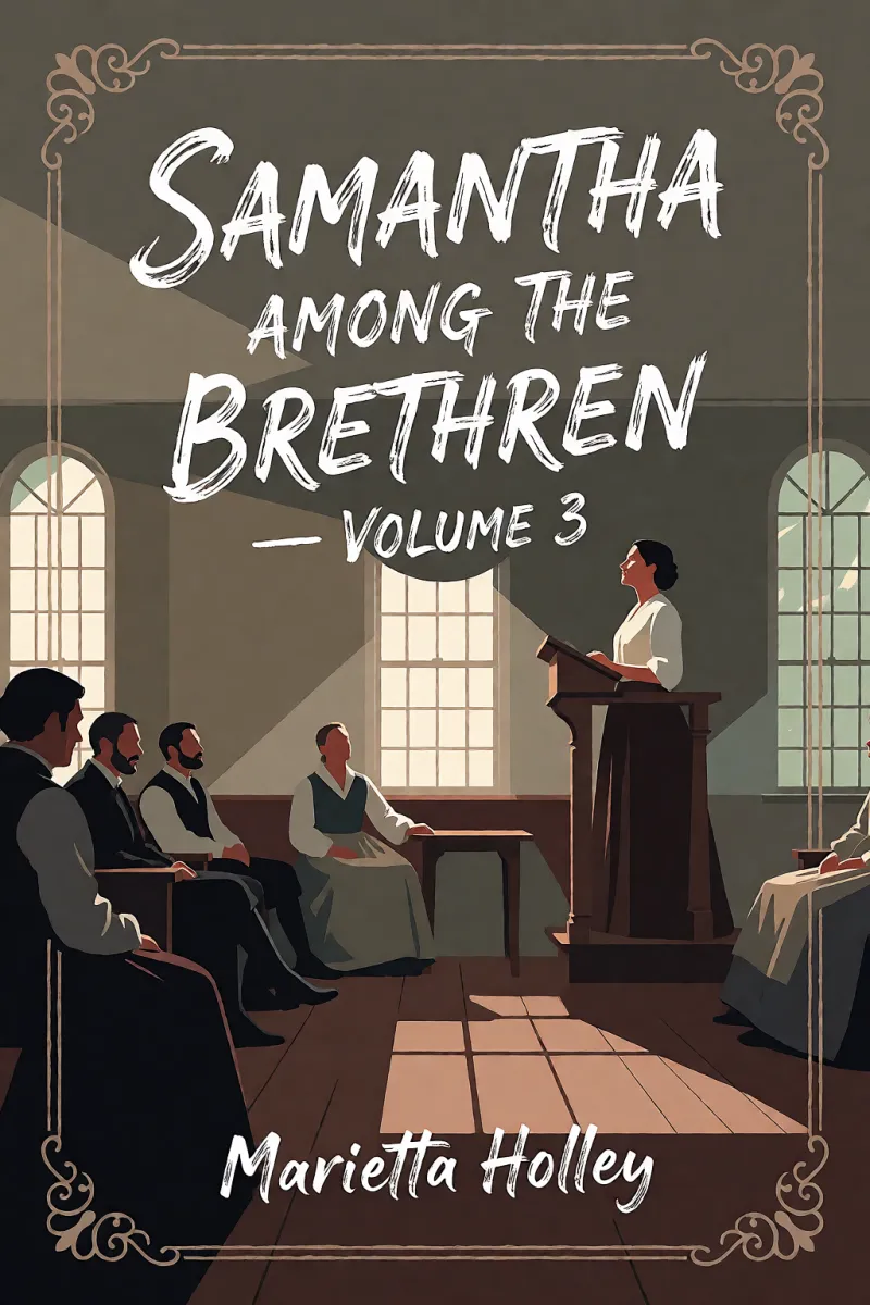 Cover of Samantha among the Brethren — Volume 3 by Marietta Holley