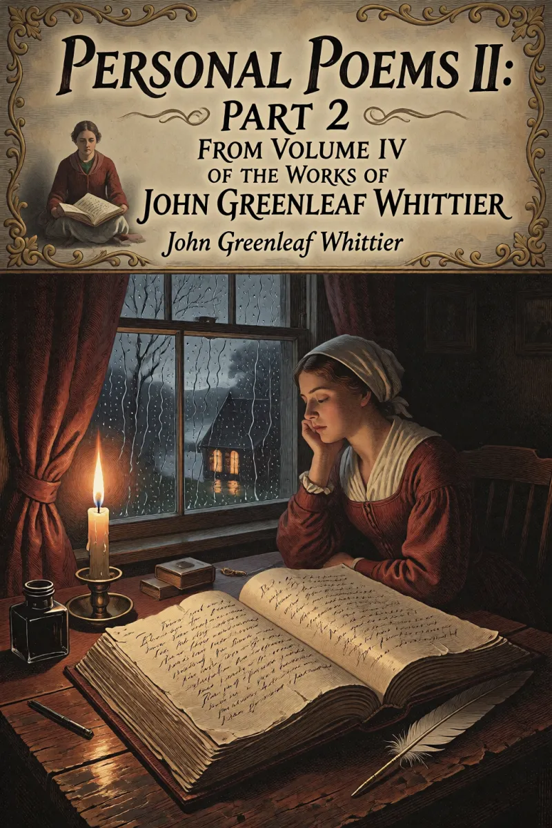 Cover of Personal Poems II: Part 2 from Volume IV of The Works of John Greenleaf Whittier by John Greenleaf Whittier