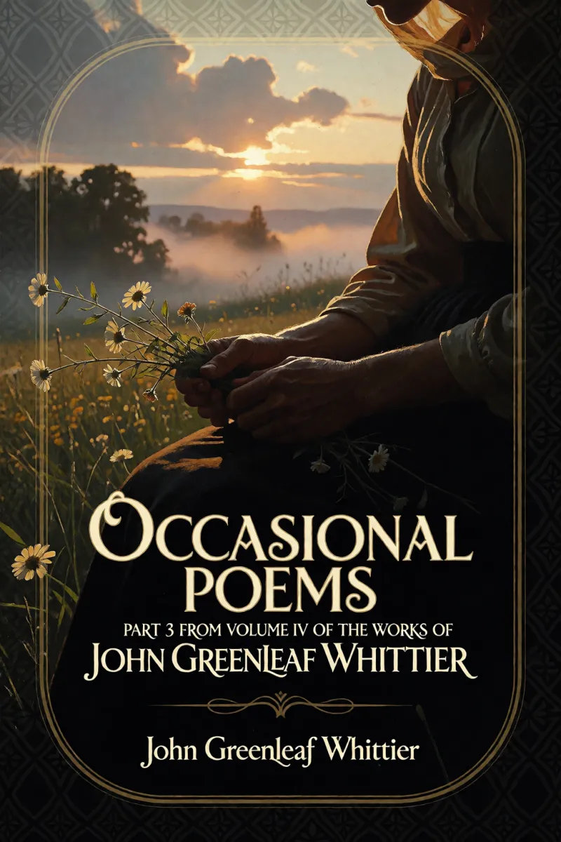 Cover of Occasional Poems: Part 3 from Volume IV of The Works of John Greenleaf Whittier by John Greenleaf Whittier