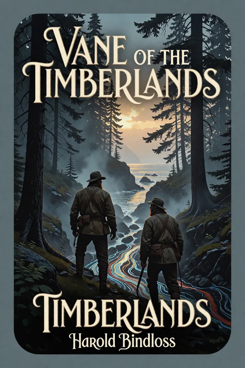 Cover of Vane of the Timberlands by Harold Bindloss