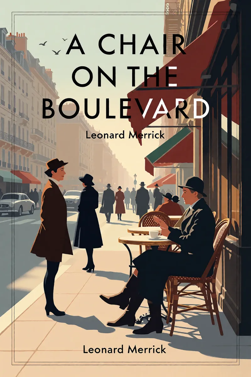 Cover of A Chair on the Boulevard by Leonard Merrick