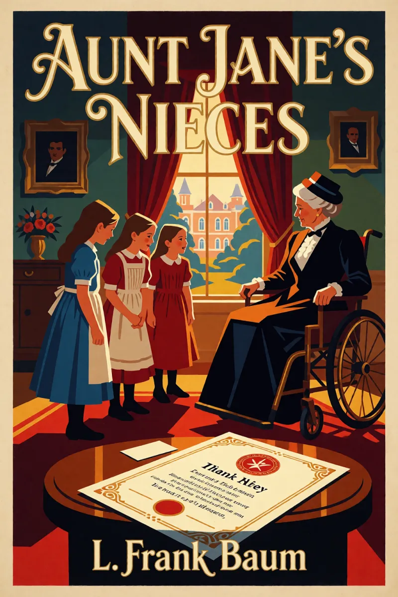 Cover of Aunt Jane's Nieces by L. Frank Baum