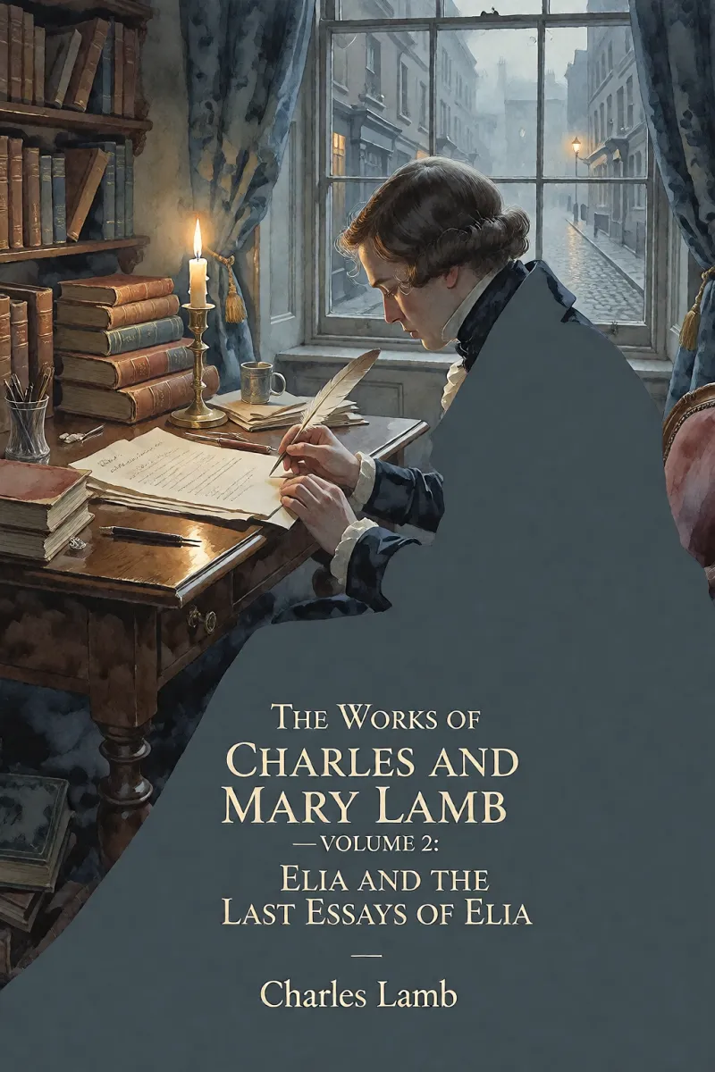 Cover of The Works of Charles and Mary Lamb — Volume 2: Elia and The Last Essays of Elia by Charles Lamb