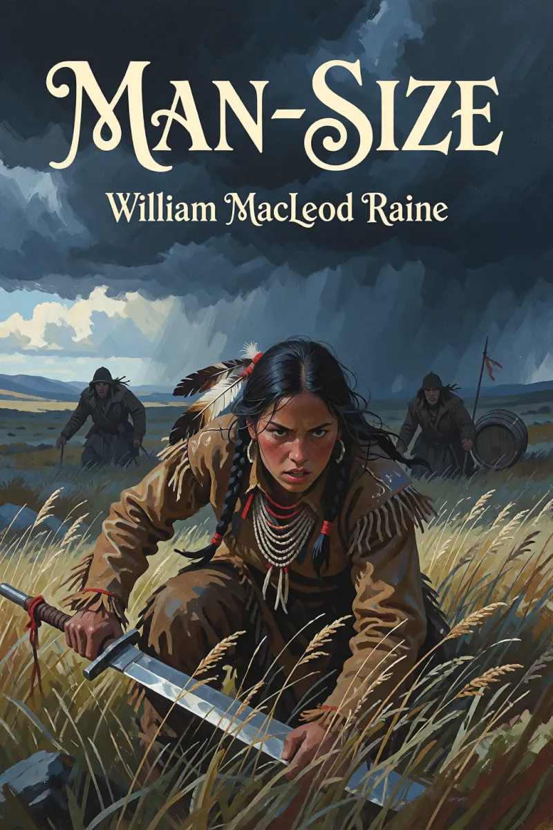 Cover of Man-Size by William MacLeod Raine