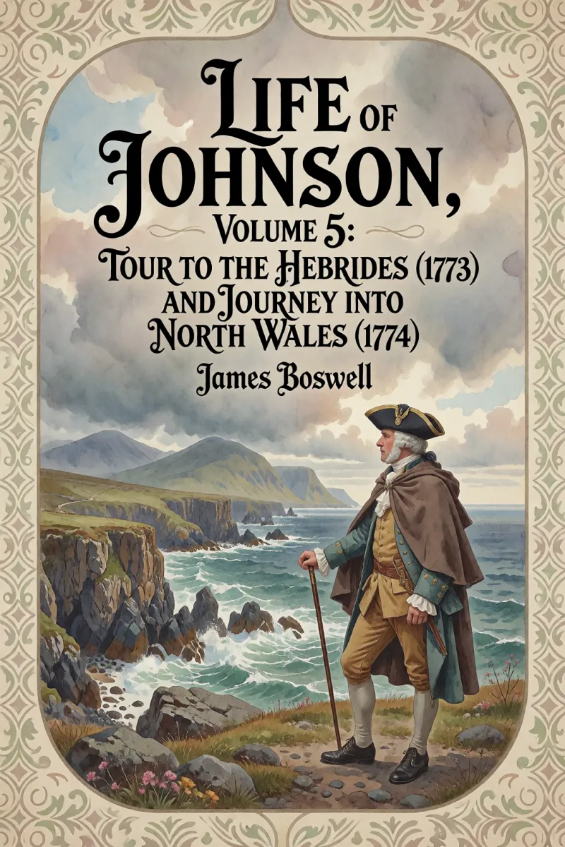 Cover of Life of Johnson, Volume 5: Tour to the Hebrides (1773) and Journey into North Wales (1774) by James Boswell