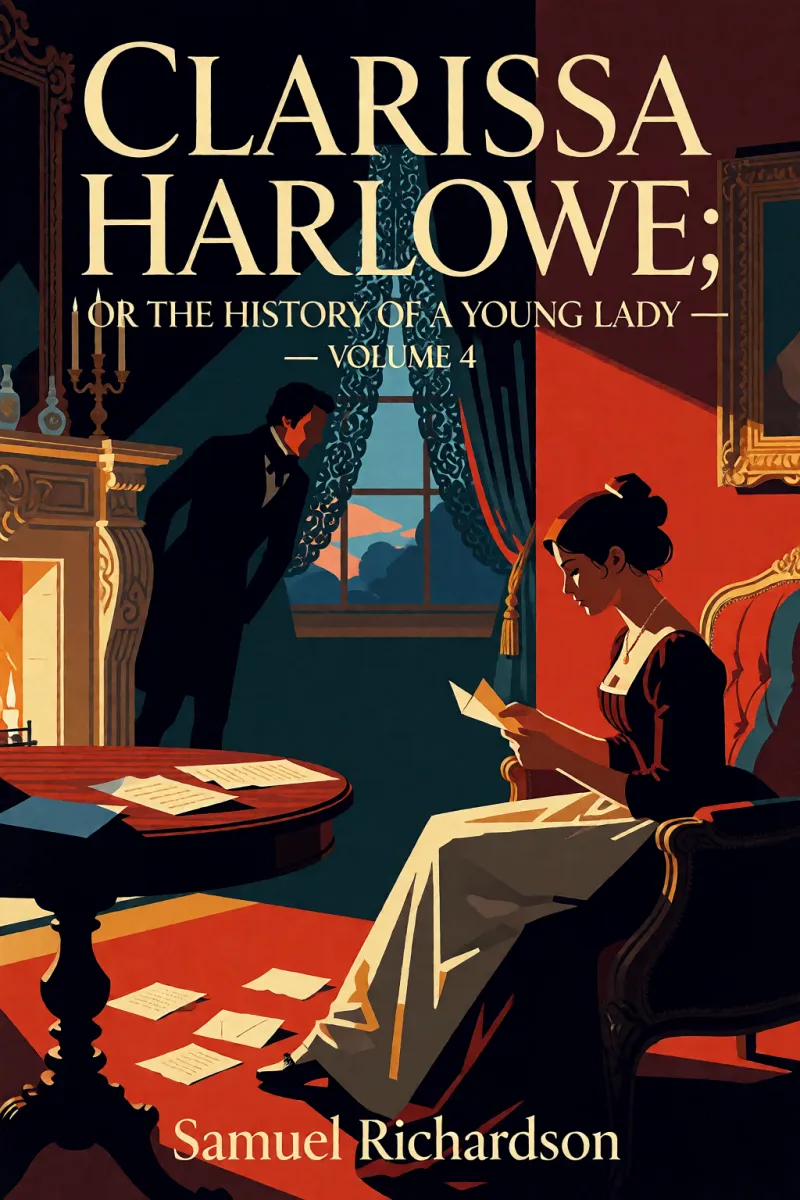 Cover of Clarissa Harlowe; or the history of a young lady — Volume 4 by Samuel Richardson