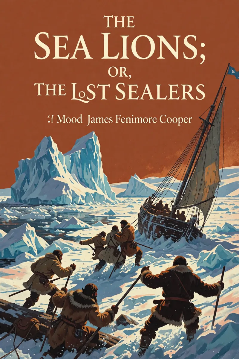 Cover of The Sea Lions; Or, The Lost Sealers by James Fenimore Cooper