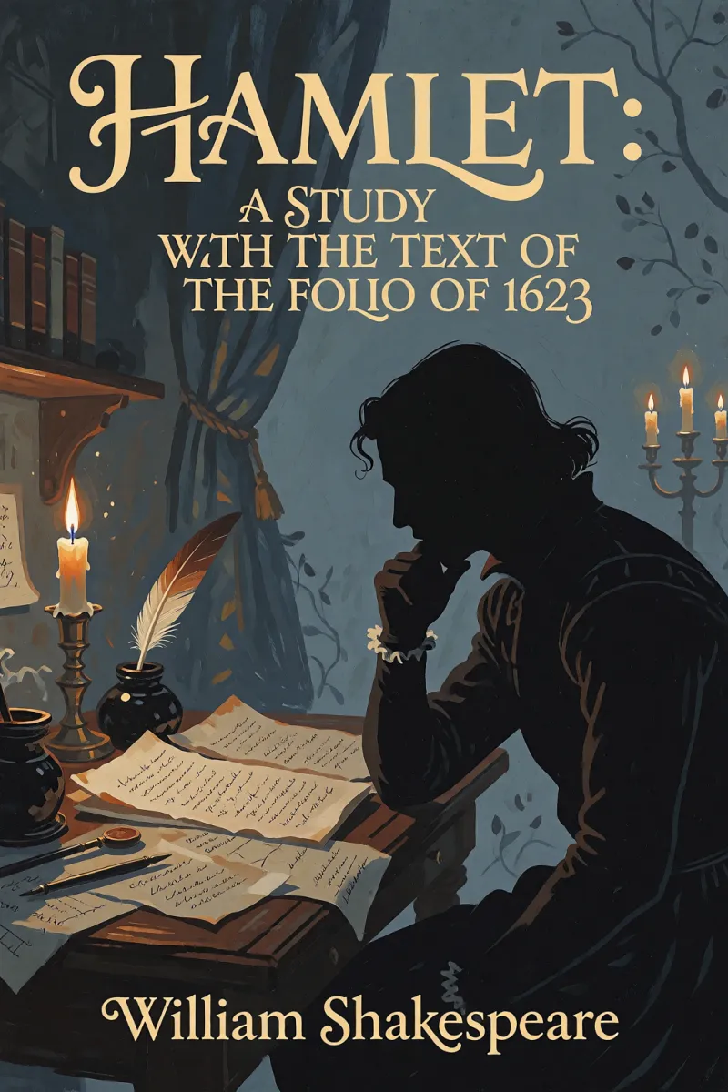 Cover of Hamlet: A Study with the Text of the Folio of 1623 by William Shakespeare
