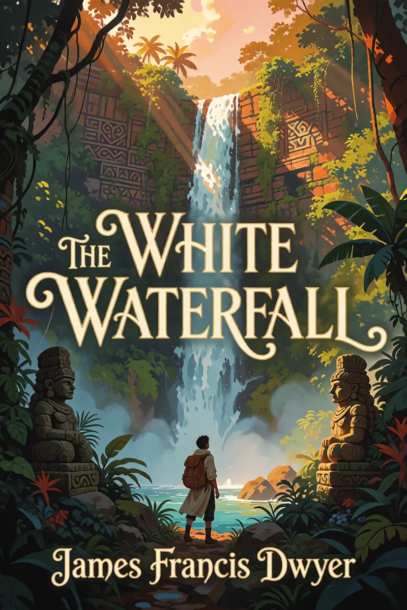 Cover of The White Waterfall by James Francis Dwyer