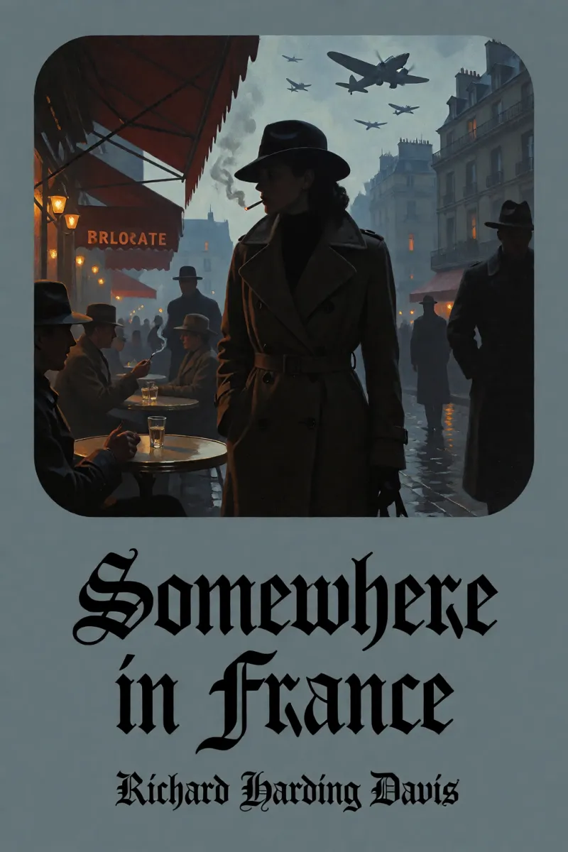 Cover of Somewhere in France by Richard Harding Davis