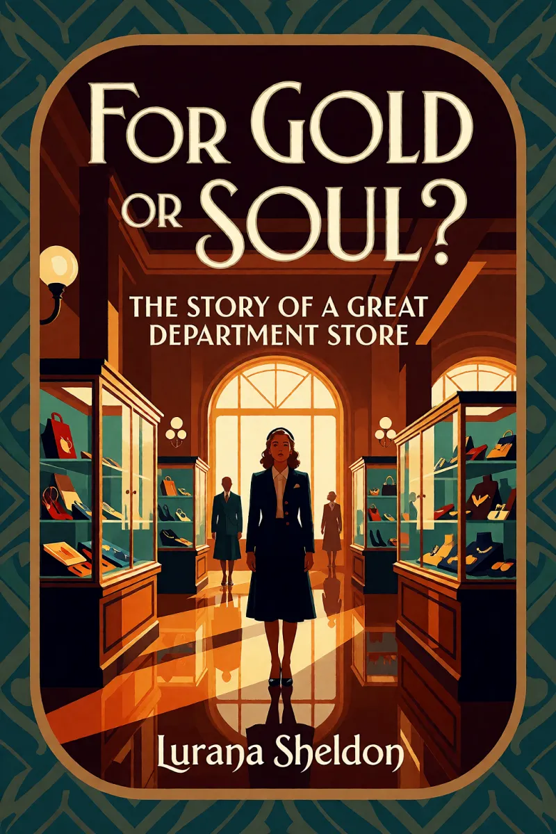 Cover of For Gold or Soul? The Story of a Great Department Store by Lurana Sheldon
