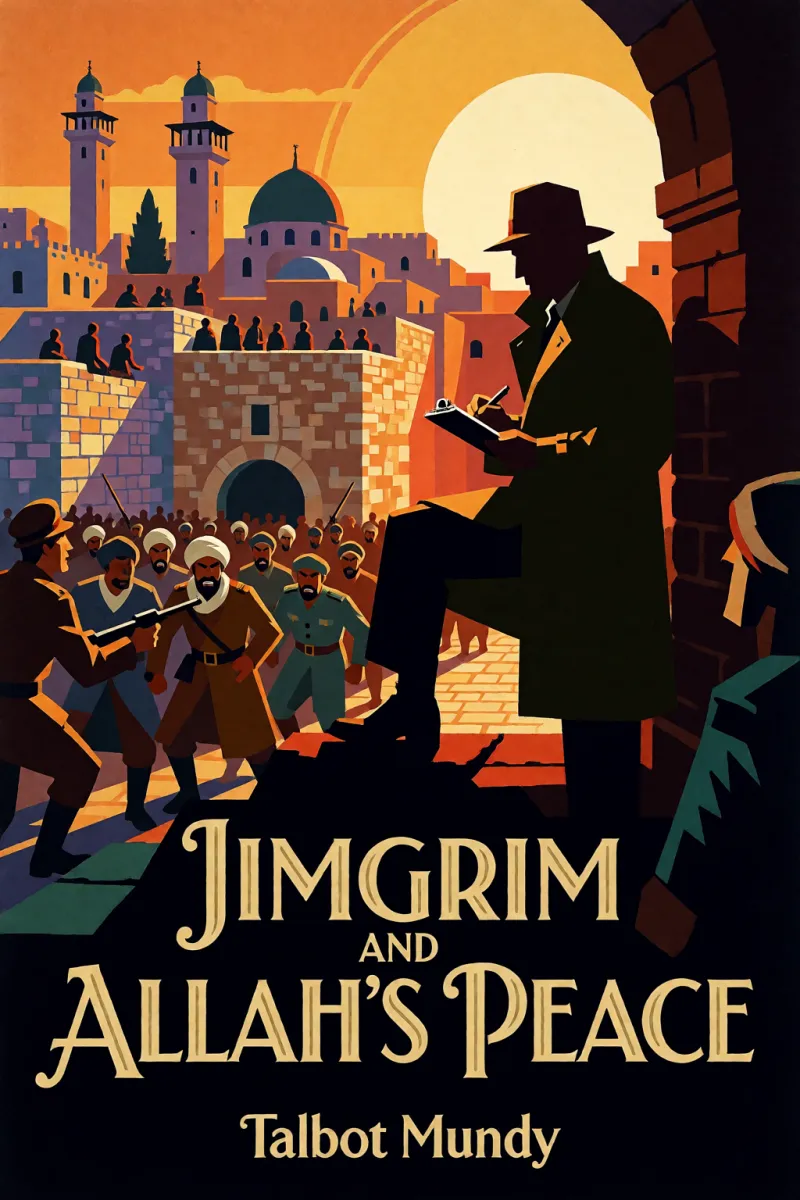 Cover of Jimgrim and Allah's Peace by Talbot Mundy