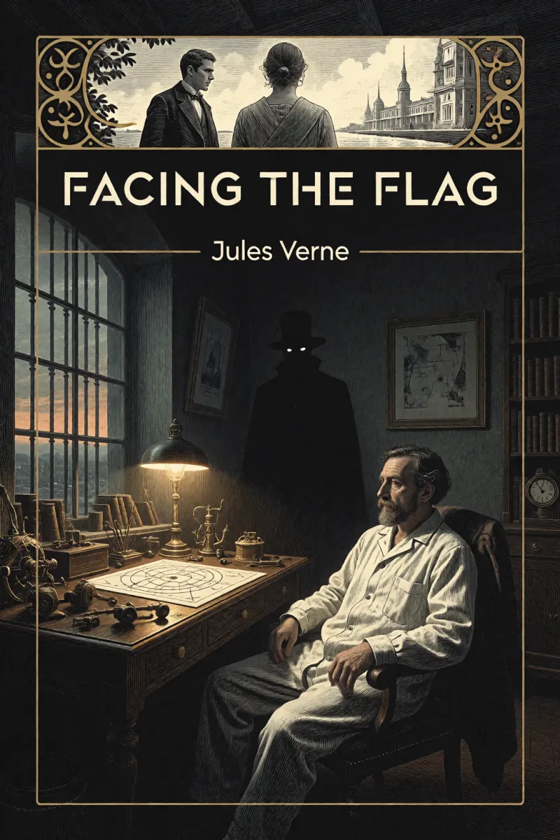 Cover of Facing the Flag by Jules Verne