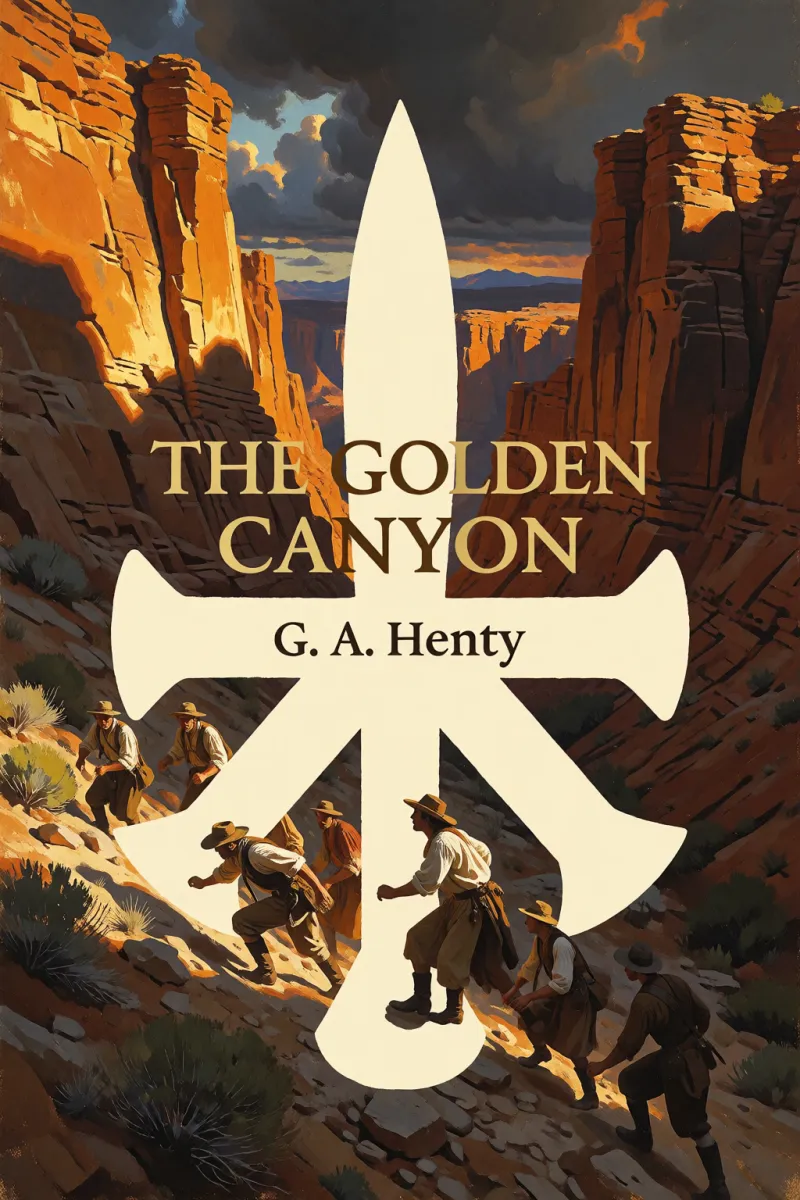 Cover of The Golden Canyon by G. A. Henty