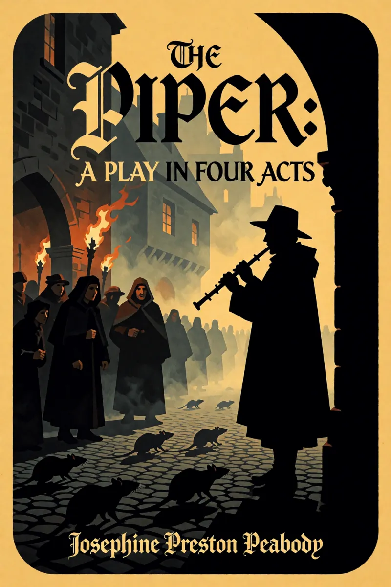 Cover of The Piper: A Play in Four Acts by Josephine Preston Peabody