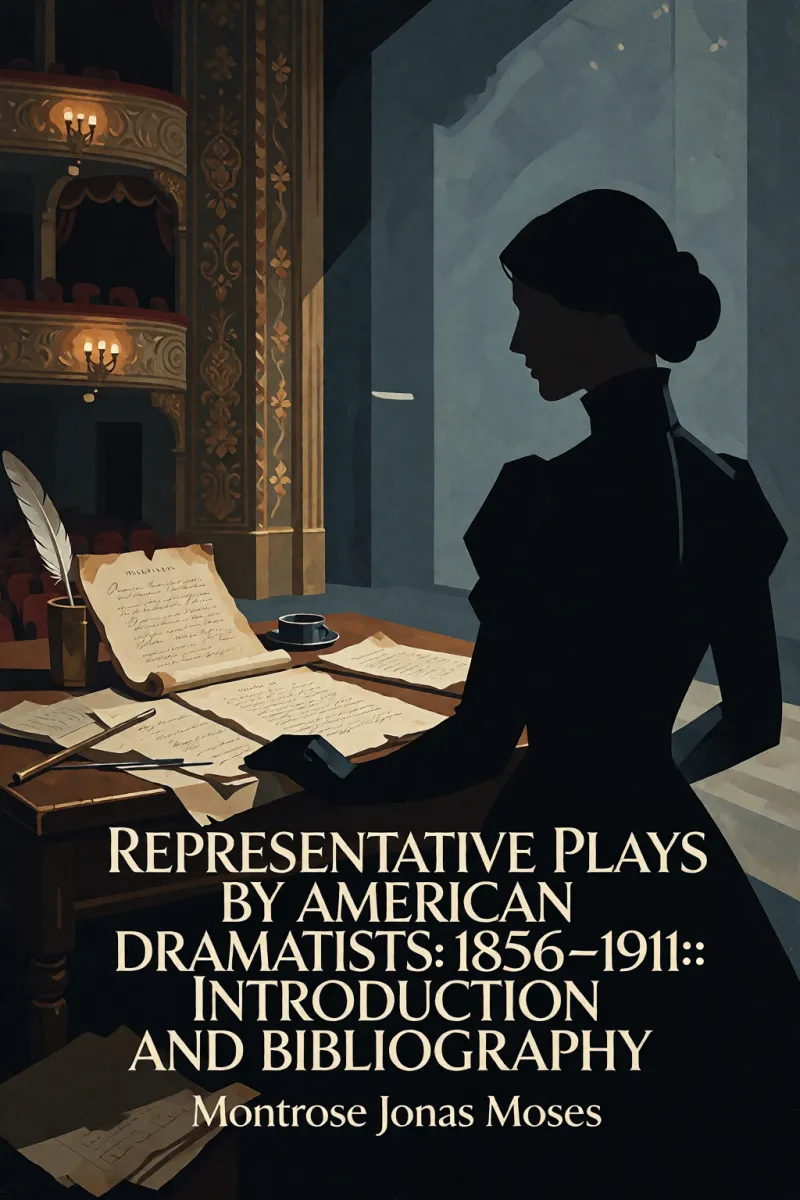 Cover of Representative Plays by American Dramatists: 1856-1911:: Introduction and Bibliography by Montrose Jonas Moses
