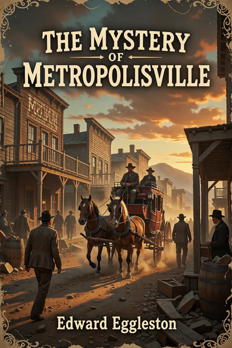 Cover of The Mystery of Metropolisville by Edward Eggleston