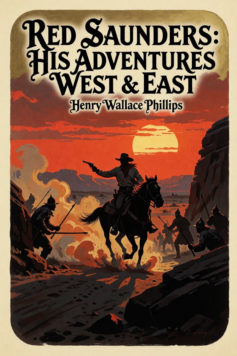 Cover of Red Saunders: His Adventures West & East by Henry Wallace Phillips