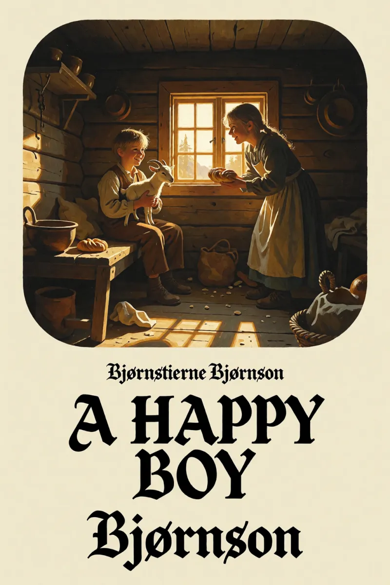 Cover of A Happy Boy by Bjørnstjerne Bjørnson