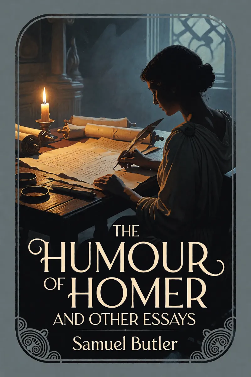 Cover of The Humour of Homer and Other Essays by Samuel Butler