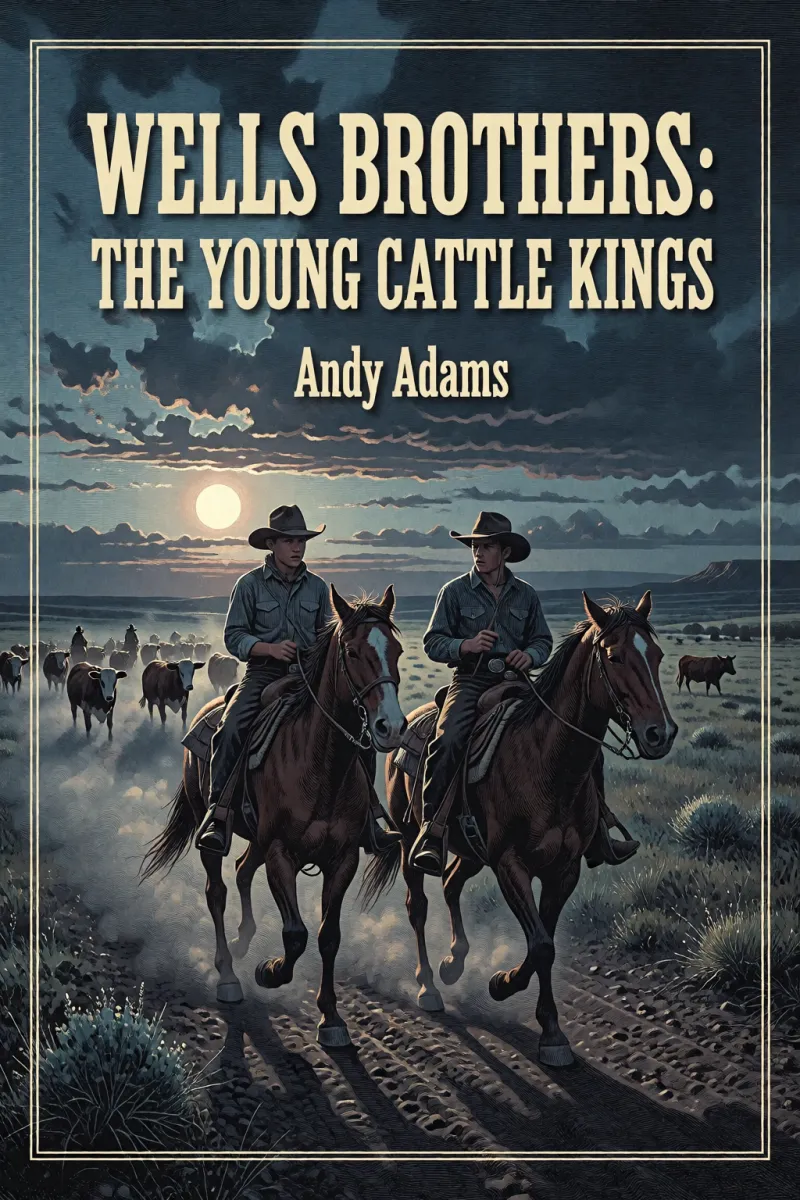 Cover of Wells Brothers: The Young Cattle Kings by Andy Adams