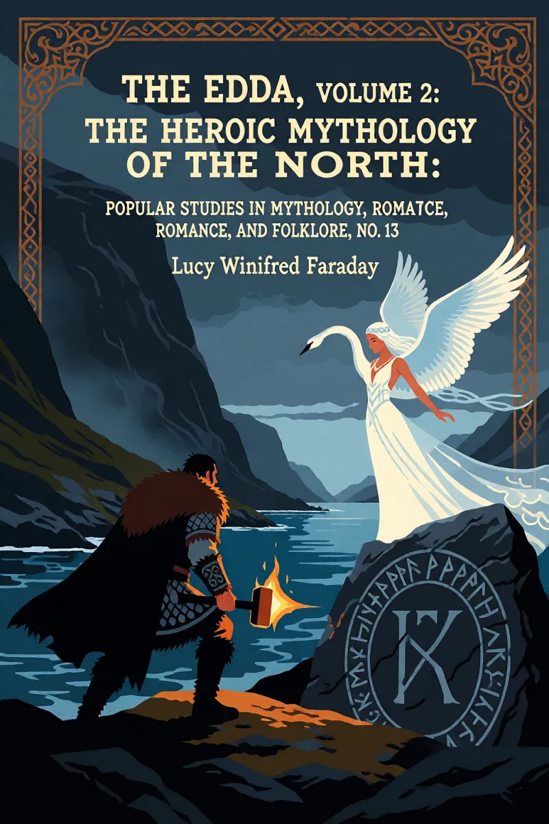 Cover of The Edda, Volume 2: The Heroic Mythology of the North: Popular Studies in Mythology, Romance, and Folklore, No. 13 by Lucy Winifred Faraday