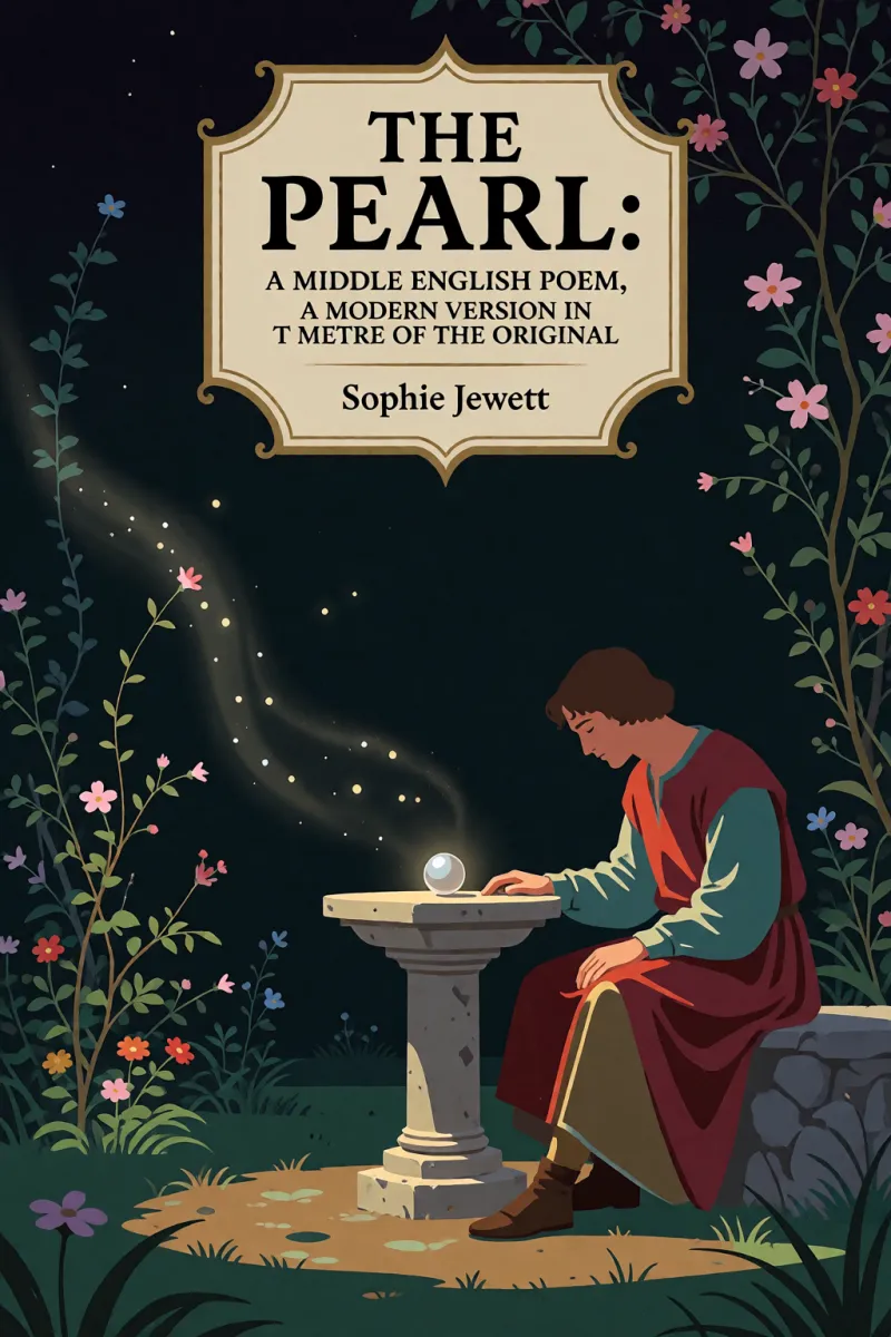 Cover of The Pearl: A Middle English Poem, A Modern Version in the Metre of the Original by Sophie Jewett