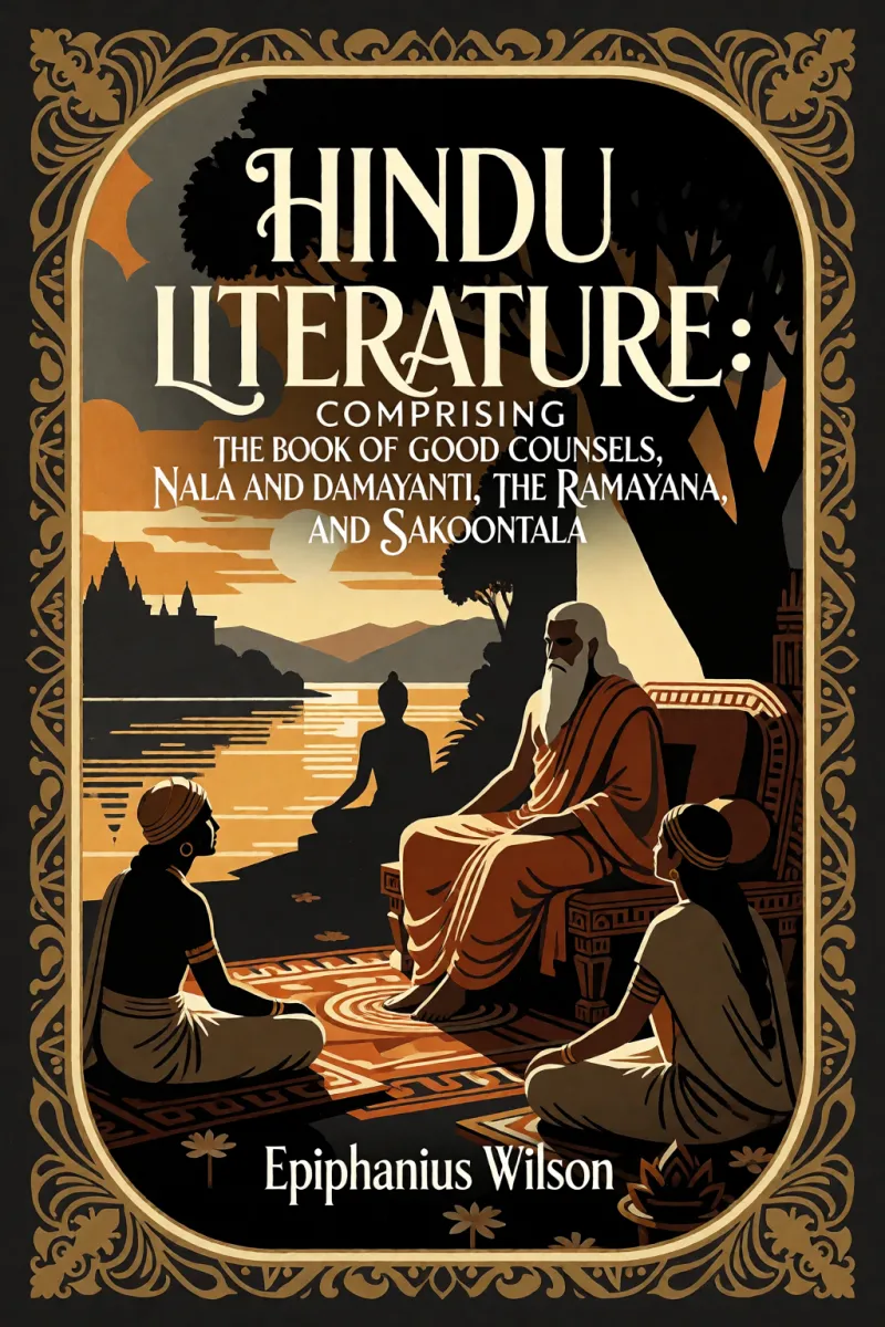Cover of Hindu literature : Comprising The Book of good counsels, Nala and Damayanti, The Ramayana, and Sakoontala by Epiphanius Wilson