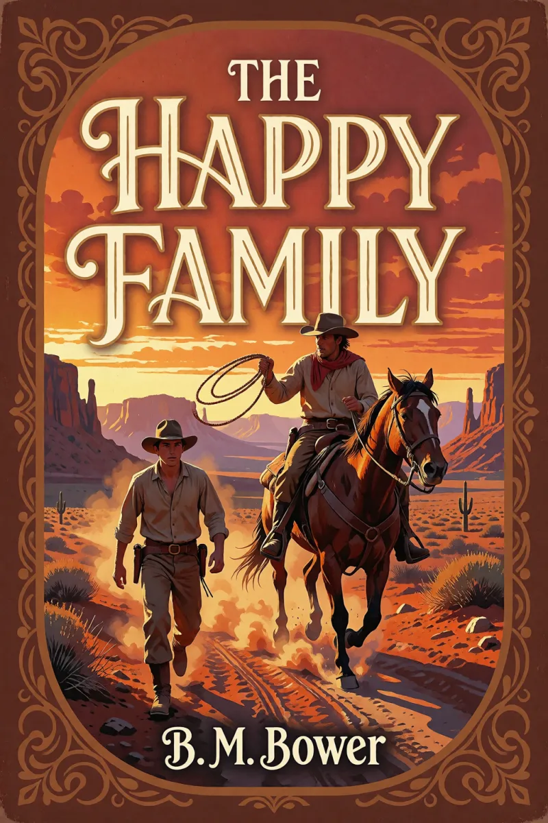 Cover of The Happy Family by B. M. Bower