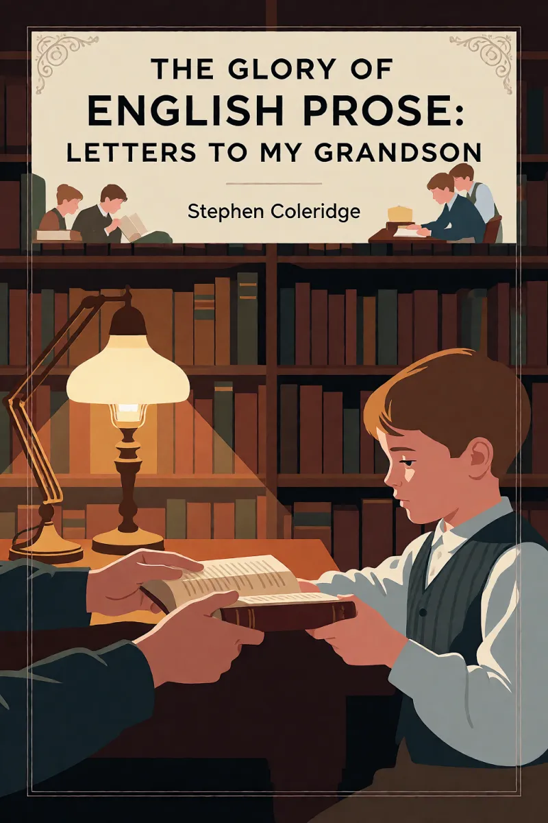 Cover of The Glory of English Prose: Letters to My Grandson by Stephen Coleridge