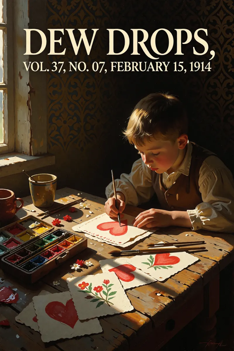 Cover of Dew Drops, Vol. 37, No. 07, February 15, 1914 by Various