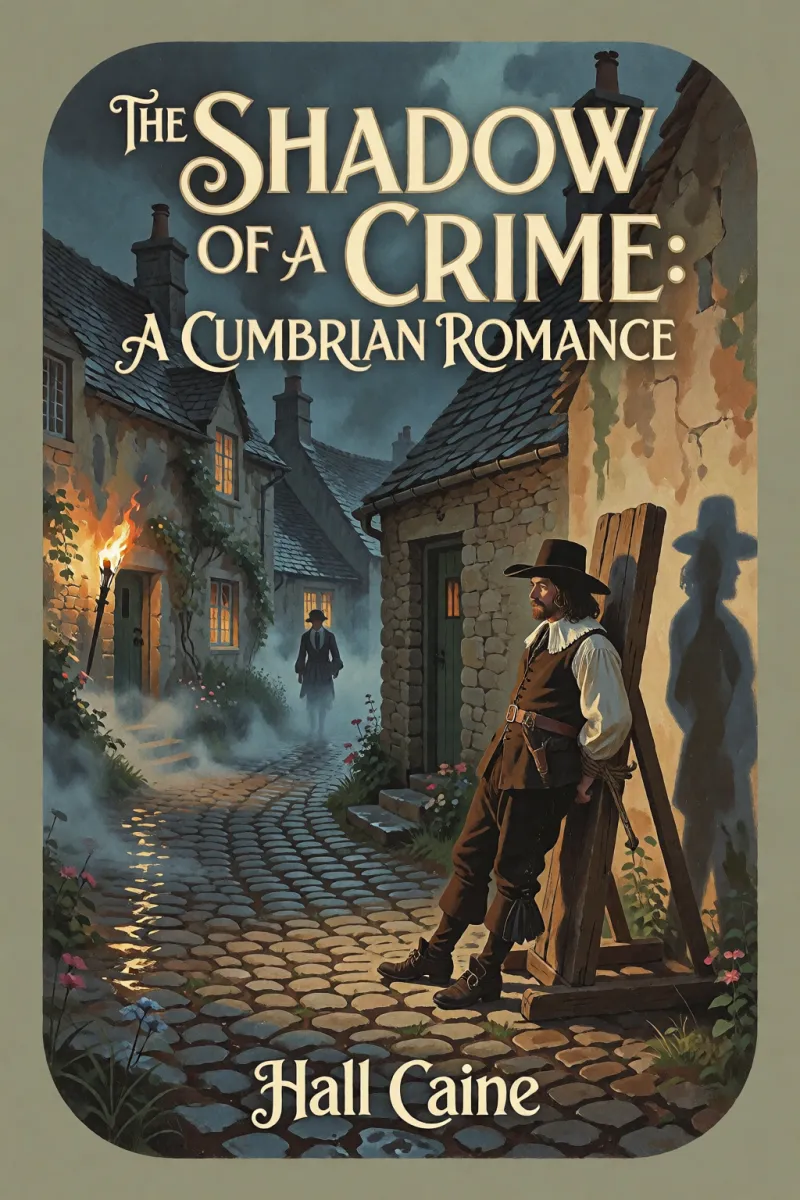 Cover of The Shadow of a Crime: A Cumbrian Romance by Hall Caine