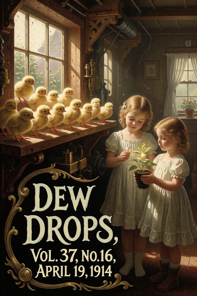 Cover of Dew Drops, Vol. 37, No. 16, April 19, 1914 by Various
