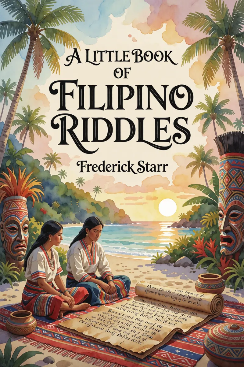Cover of A Little Book of Filipino Riddles by Frederick Starr