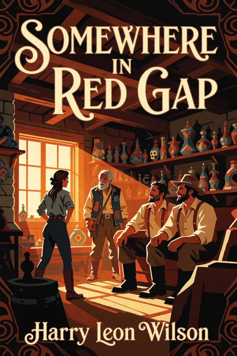 Cover of Somewhere in Red Gap by Harry Leon Wilson