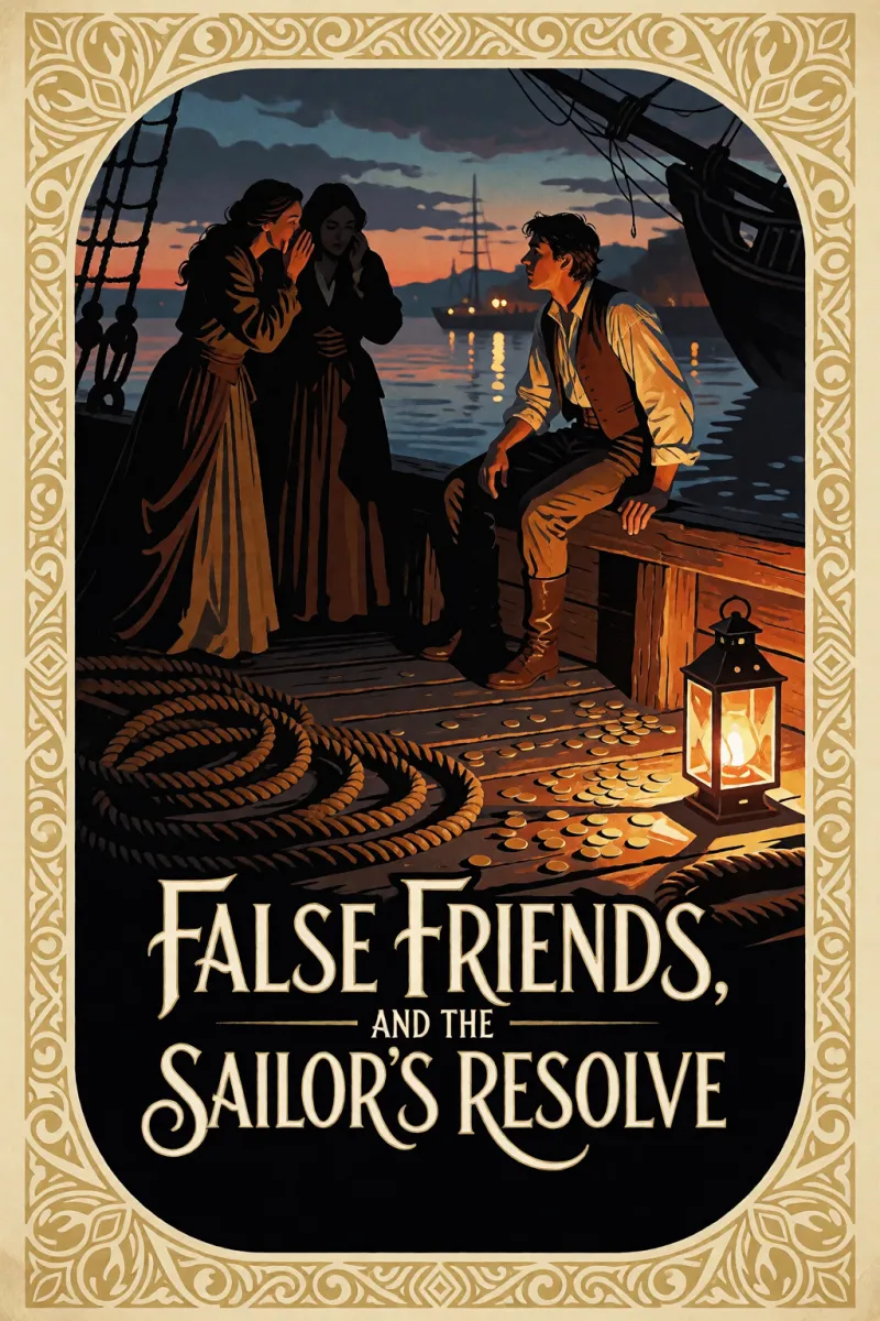 Cover of False Friends, and The Sailor's Resolve by Unknown