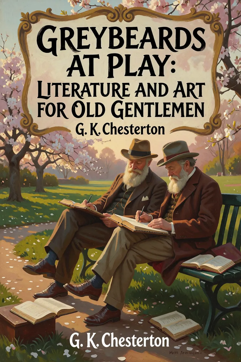Cover of Greybeards at Play: Literature and Art for Old Gentlemen by G. K. Chesterton