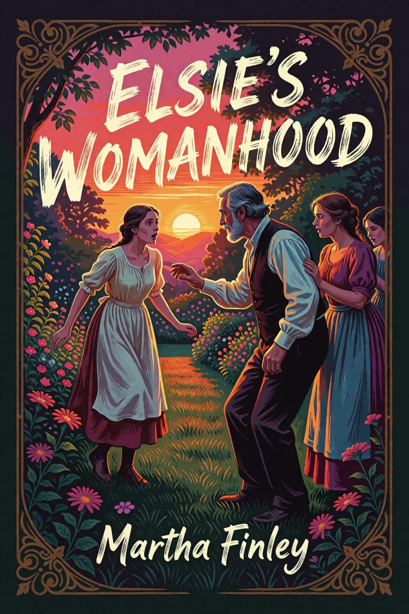 Cover of Elsie's Womanhood by Martha Finley