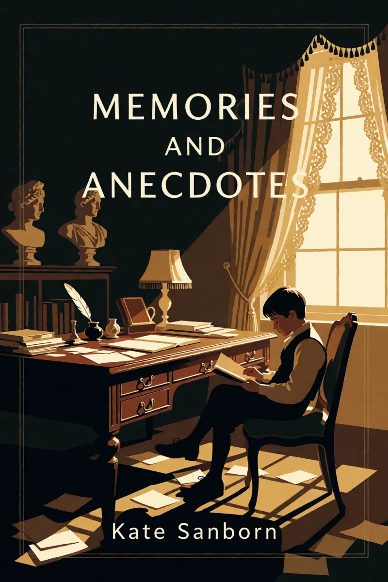 Cover of Memories and Anecdotes by Kate Sanborn