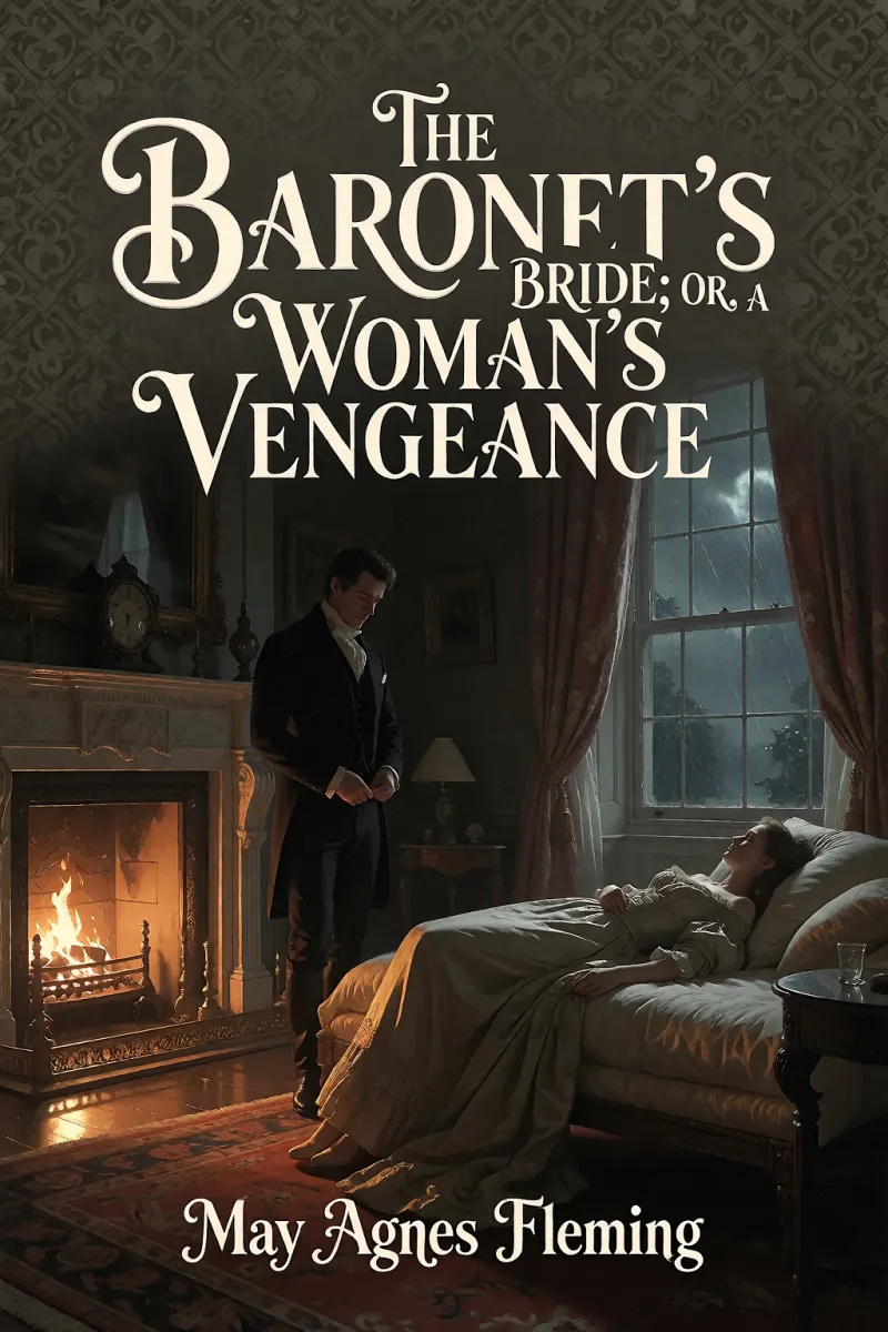 Cover of The Baronet's Bride; Or, A Woman's Vengeance by May Agnes Fleming