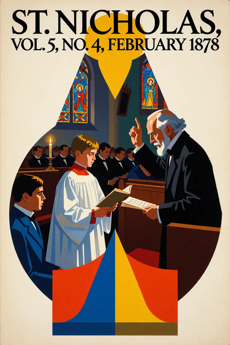 Cover of St. Nicholas, Vol. 5, No. 4, February 1878 by Various