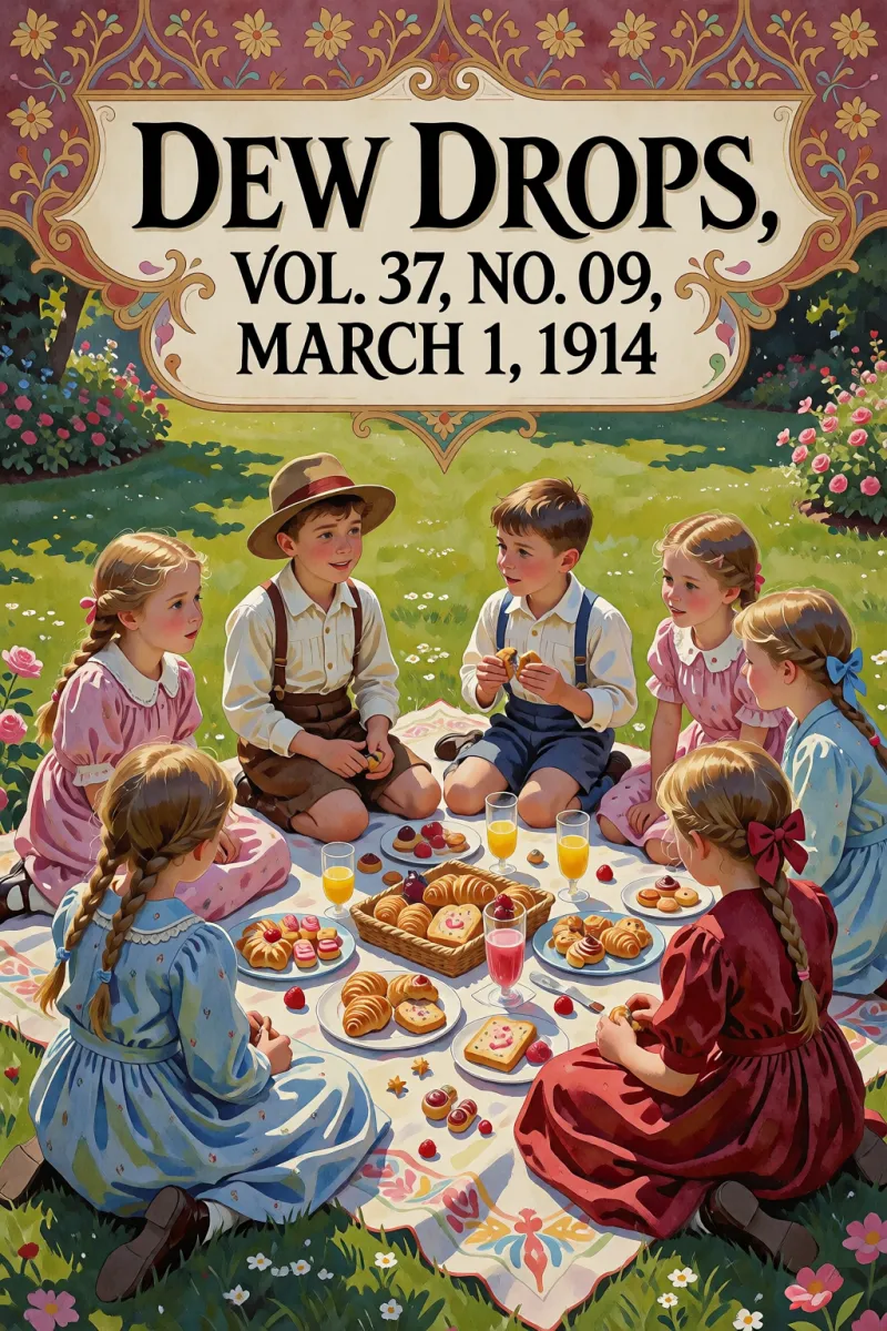 Cover of Dew Drops, Vol. 37, No. 09, March 1, 1914 by Various